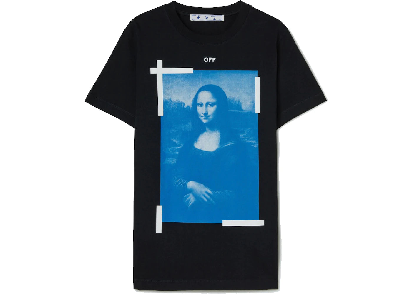 OFF-WHITE "MONA LISA SLIM FIT TEE BLACK"