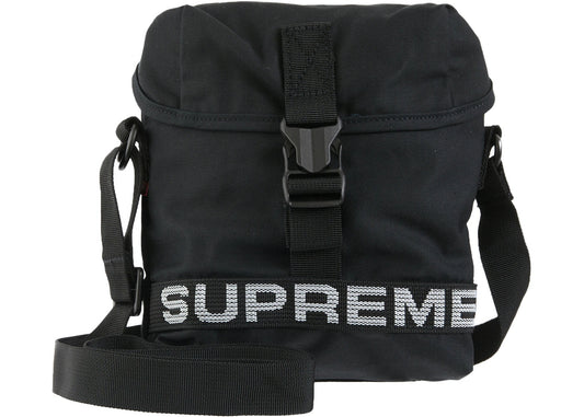 SUPREME MILITARY SIDE BAG "BLACK"