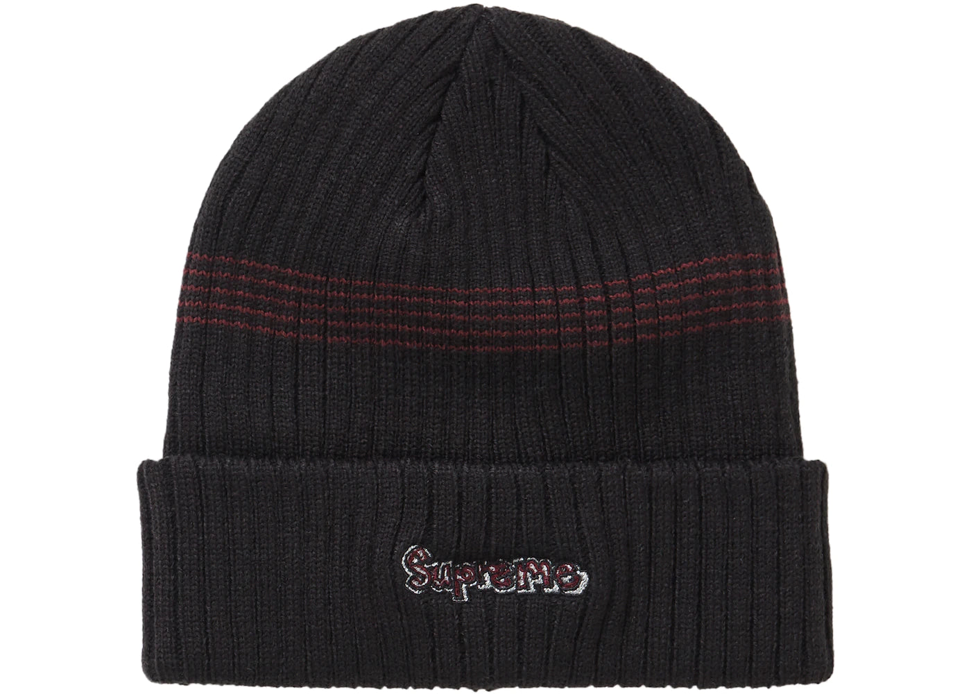 SUPREME GONZ LOGO BEANIE "BLACK"