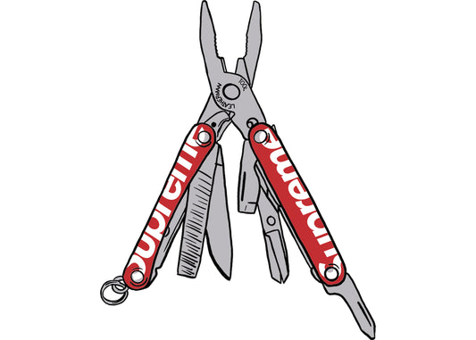 SUP LEATHERMAN SQUIRT PS4 MULTITOOL "RED"