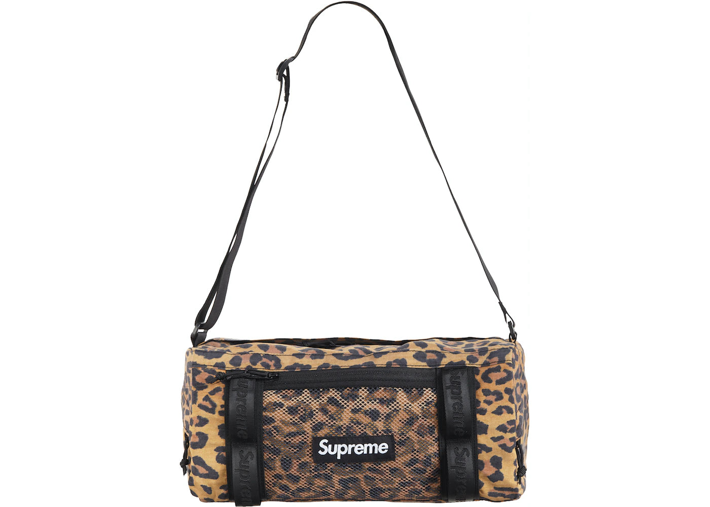 SUPREME MINI DUFFLE BAG LEOPARD