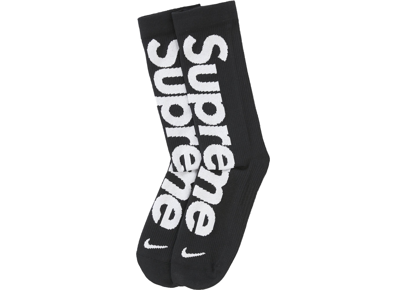 SUPREME NIKE LIGHTWEIGHT CREW SOCKS "BLACK"