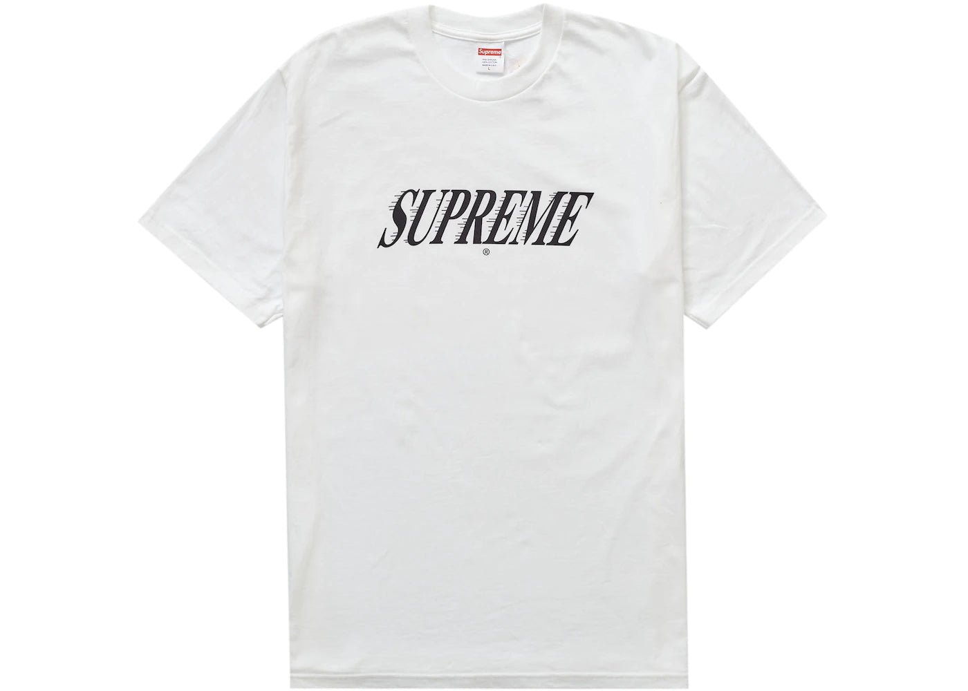 SUPREME SLAPSHOT TEE "WHITE"