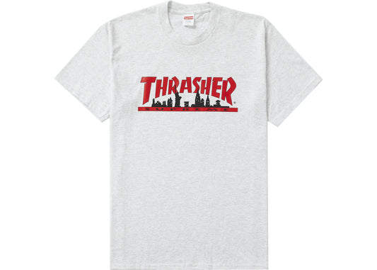 SUPREME SKYLINE TEE "ASH GREY"