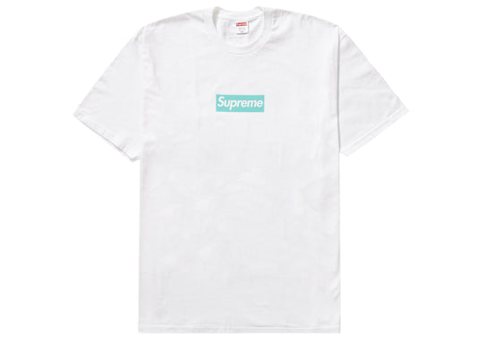 SUPREME TIFFANY&CO BOX LOGO TEE "WHITE"