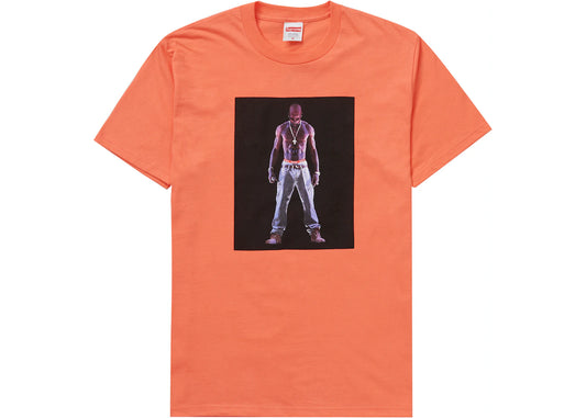 SUPREME TUPAC HOLOGRAM TEE NEON ORANGE