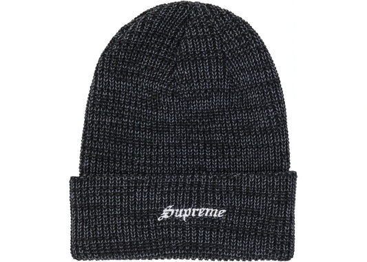 SUPREME TWISTED LOOSE GAUGE BEANIE "CHARCOAL"