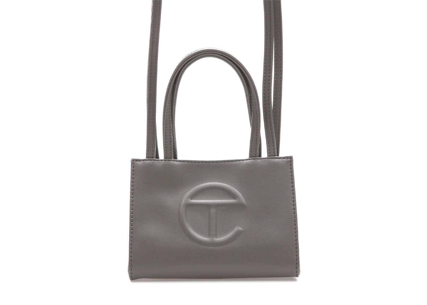 TELFAR SHOPPING BAG SMALL "GREY"