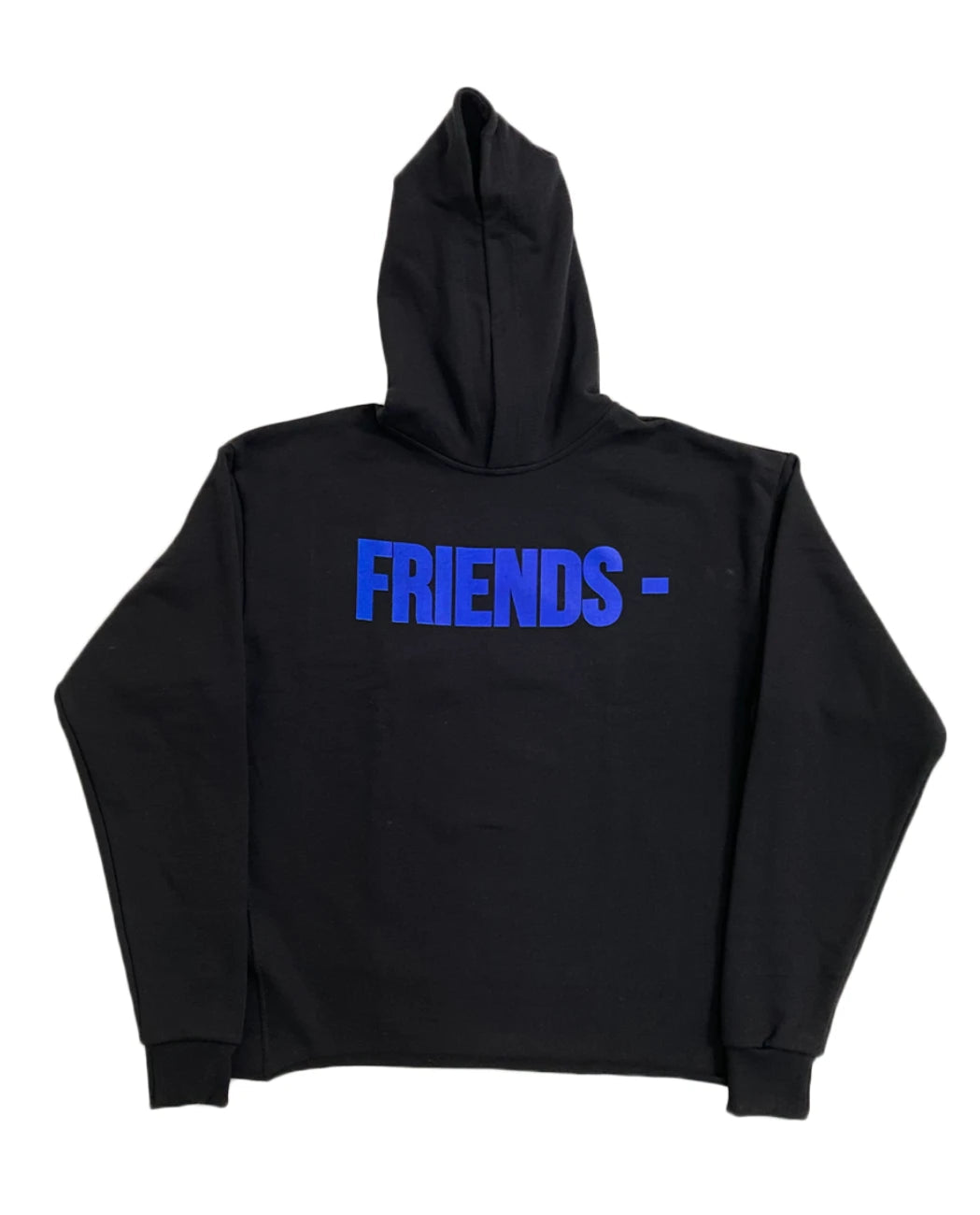 VLONE BLUE FRIENDS HOODIE "BLACK"