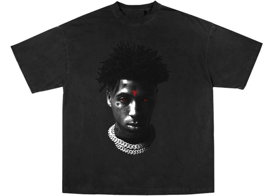 VLONE X YOUNGBOY NBA REAPER&#039;S CHILD TEE "BLACK"