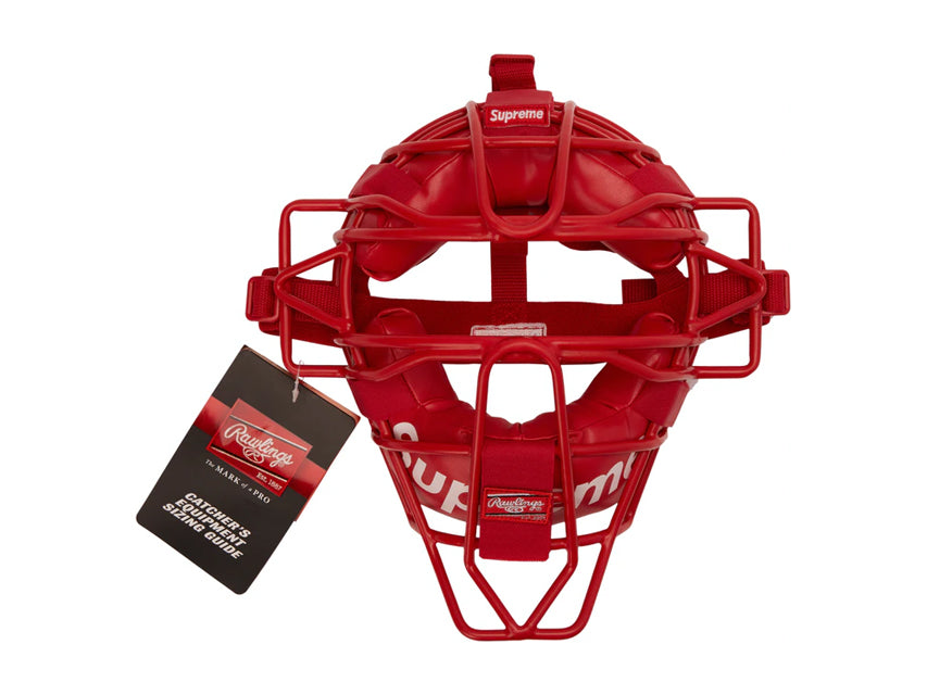 SUPREME RAWLINGS CATCHERS MASK "RED"