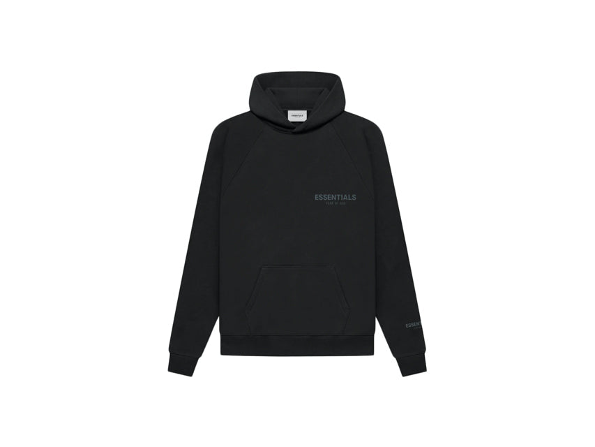 ESSENTIALS CORE COLLECTION PULLOVER HOODIE FW21 "STRETCH LIMO BLACK"