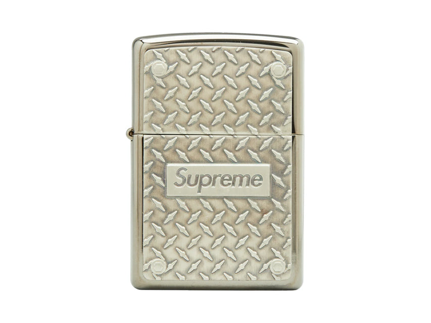 SUPREME DIAMOND PLATE ZIPPO "METAL"