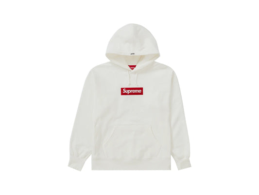 SUP BOX LOGO HOODED SWEATSHIRT FW21 "WHITE"