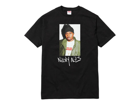 SUPREME NAS TEE "BLACK"