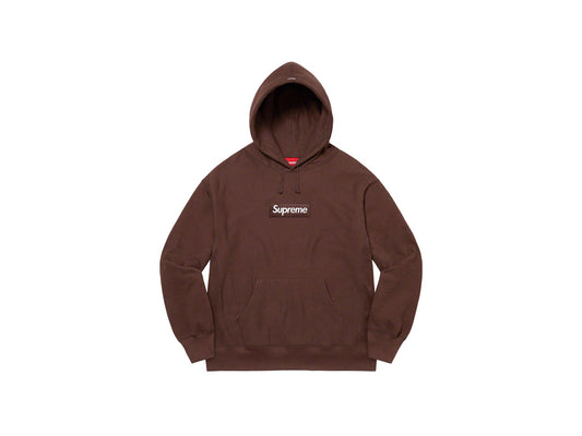 SUP BOX LOGO HOODED SWEATSHIRT FW21 "PLUM"