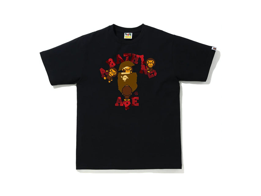 BAPE SHARK MILO MULTI CAMO TEE "BLACK"