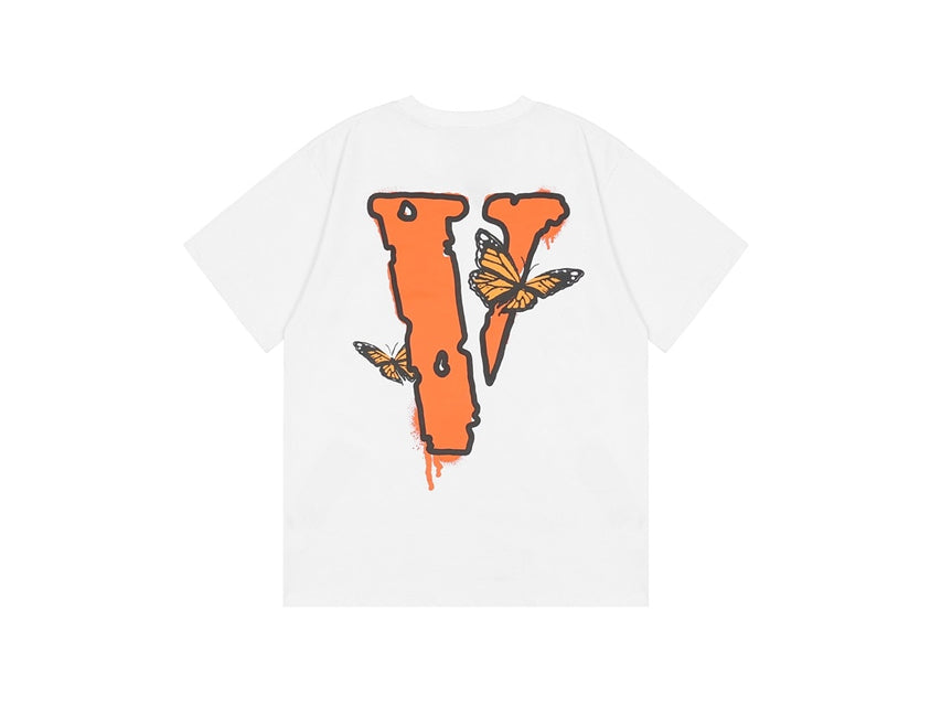 VLONE X JUICE WRLD BUTTERFLY TEE "WHITE"