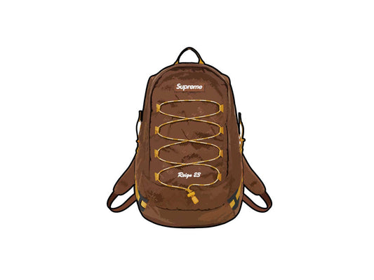 SUP BACKPACK (SS22) "BROWN"