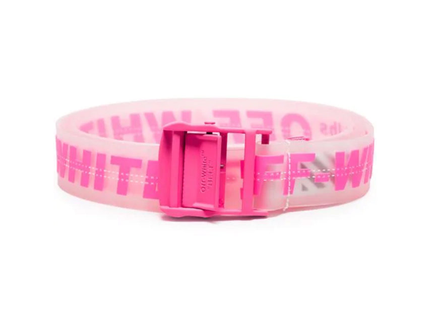 OFF-WHITE RUBBER INDUSTRIAL BELT "PINK/WHITE"