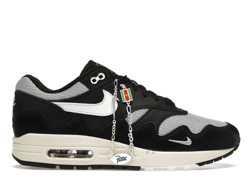 NIKE AIR MAX 1 "PATTA WAVES RUSH BLACK"