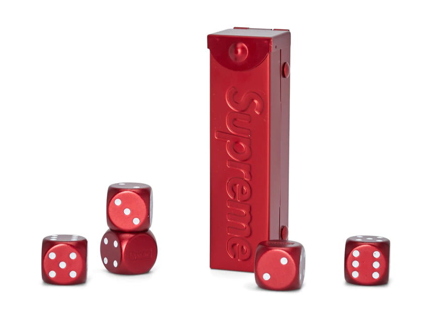 SUPREME ALUMINUM DICE SET "RED"