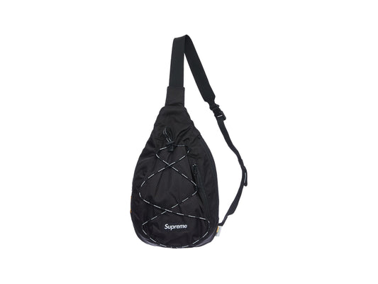 SUPREME SLING BAG (SS22) "BLACK"