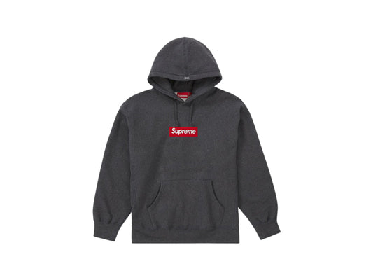 SUP BOX LOGO HOODED SWEATSHIRT FW21 "CHARCOAL"