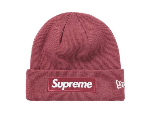 SUPREME NEW ERA BOX LOGO BEANIE FW21 "PLUM"