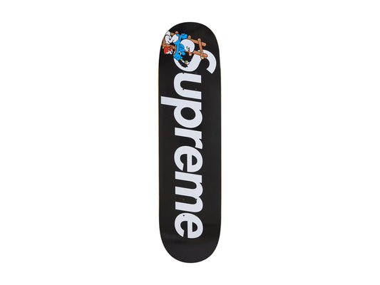 SUPREME SMURFS SKATEBOARD DECK "BLACK"