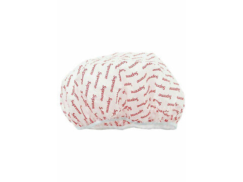 SUP SHOWER CAP "WHITE/RED"