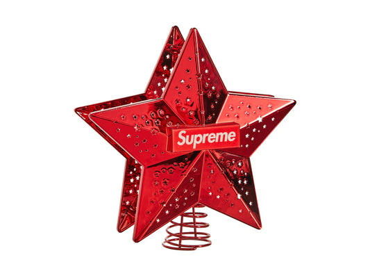 SUPREME CHRISTMAS TREE TOPPER "RED"