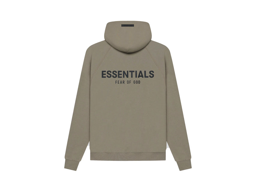 ESSENTIALS PULLOVER HOODIE SS21 "TAUPE"