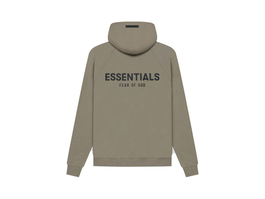 ESSENTIALS PULLOVER HOODIE SS21 "TAUPE"