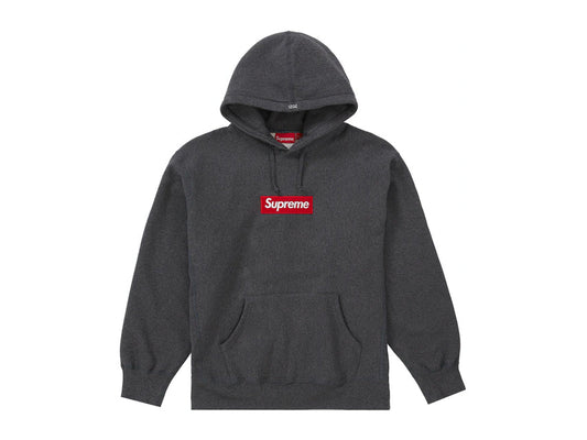 SUPREME BOX LOGO HOODED SWEATSHIRT FW21 "CHARCOAL"