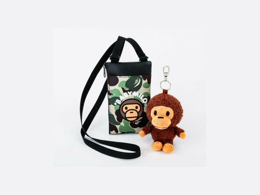 BAPE KIDS IPHONE BAG W/ BABY MILO TOY