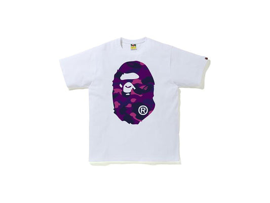 BAPE APE HEAD ABC PURPLE CAMO "WHITE"