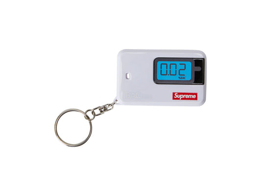 SUP BACTRACK GO BREATHALYZER KEYCHAIN "WHITE"