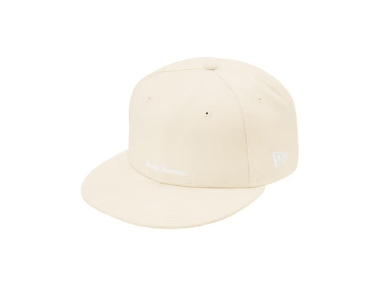 SUPREME REVERSE BOX LOGO NEW ERA FITTED HAT "WHITE"